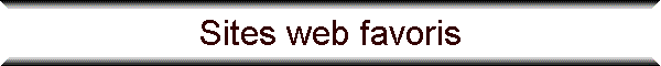 Sites web favoris